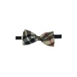 Camel Thomson Tartan Bow Tie
