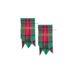 Kirk Tartan Flashes - Green Kilt Flashes