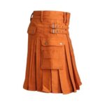 Saffron Utility Kilt - Irish Saffron Kilt - Image 2