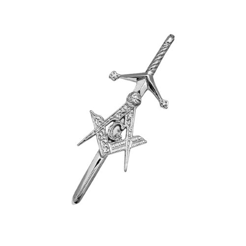 scottish-highland-masonic-kilt-pin.jpg Highland Masonic Kilt Pin - Celtic - Image 1
