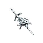 Scottish Rampant Lion Kilt Pin