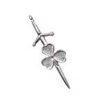 Shamrock Scottish Kilt Pin - Image 2