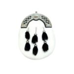 White Rabbit Scottish Kilt Dress Sporran with Celtic Cantle